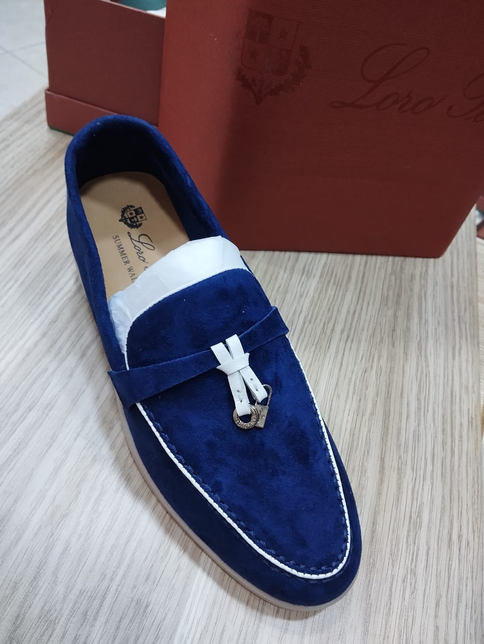 Chaussures Femme | Mocassins Summer Charms Walk Rust | Loro Piana