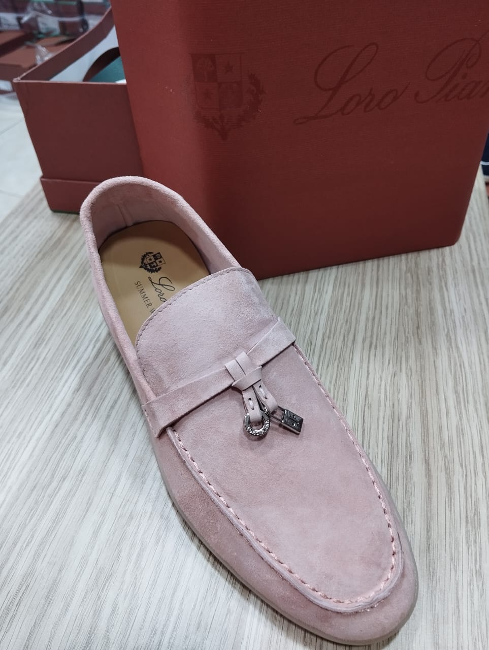 Chaussures Femme | Mocassins Summer Charms Walk Rust | Loro Piana