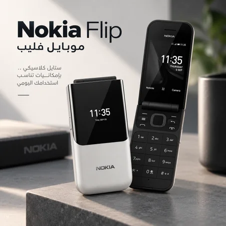 flip | nokia 2720 موبايل