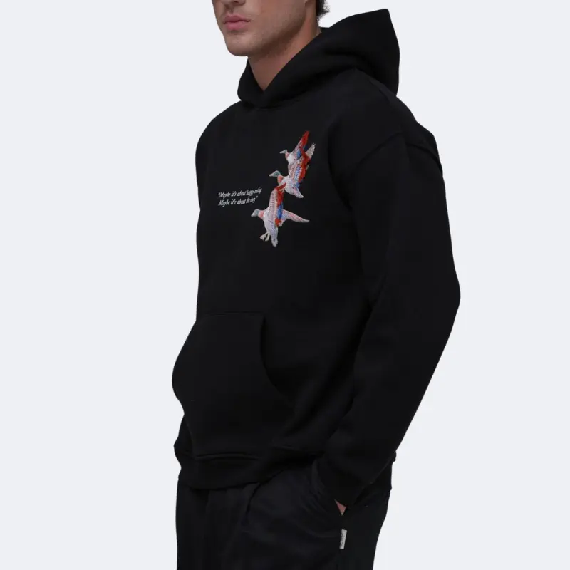 Sweat-shirt oversize réaliste écru pour homme