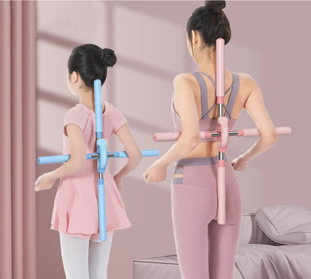 مصحح قوام الجسم القابل للتعديل - لتصحيح قوس الظهر العلوي وتخفيف الام الرقبة والظهر والكتف