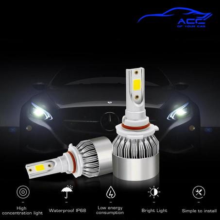 ليد السيارة