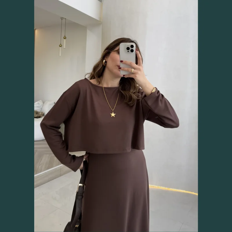 Ensemble Deux Pièces avec Blouse
