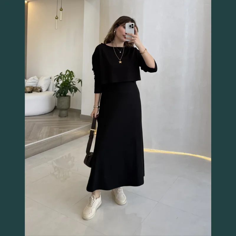 Ensemble Deux Pièces avec Blouse