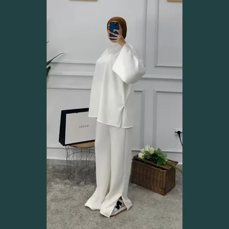 ENSEMBLE BASIQUE ET CONFORTABLE ADAPTE POUR  L’HIVER 🍁🍂