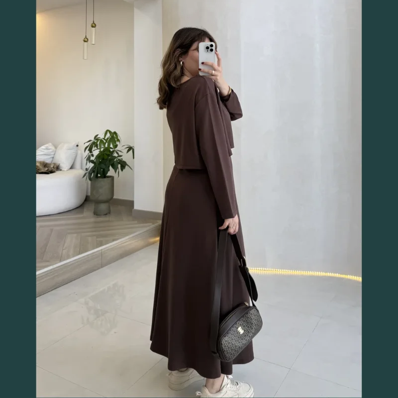 Ensemble Deux Pièces avec Blouse
