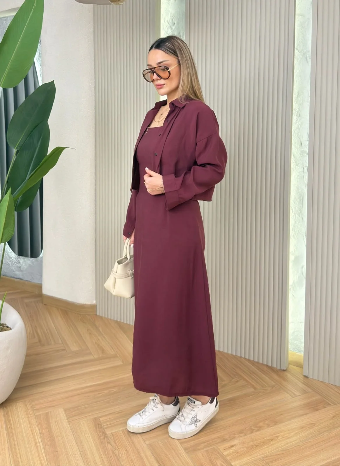 Ensemble Robe Chemise Moderne