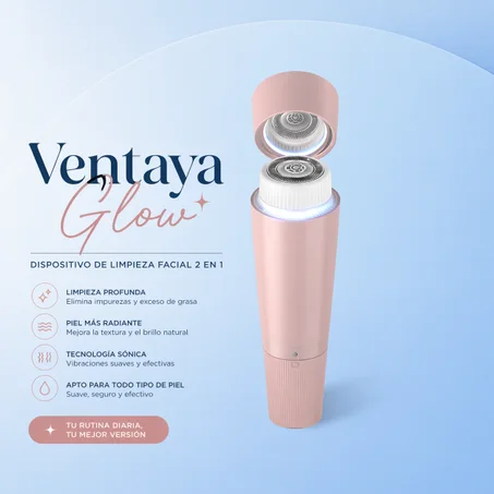 Ventaya Glow – Depiladora Facial 2 en 1