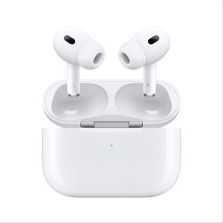 AirPods Pro 2ème génération Blanc avec boîtier de charge MagSafe Ecouteurs sans fil True Wireless