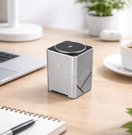 شاحن لاسلكي مغناطيسي 3 في 1