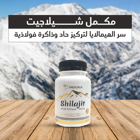 شيلاجيت - مكمل غذائي طبيعي لتعزيز الذاكرة والصحة العامة