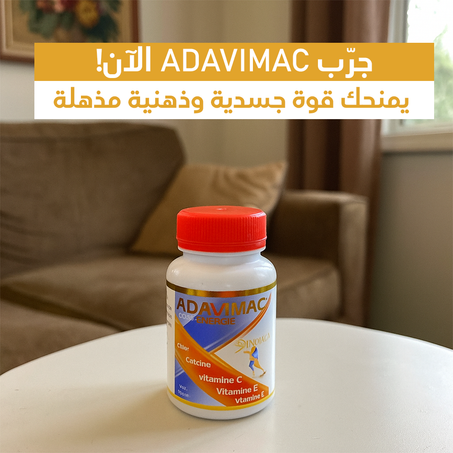 💪 استرجع قوتك الجسدية والعقلية مع ADAVIMAC 💥