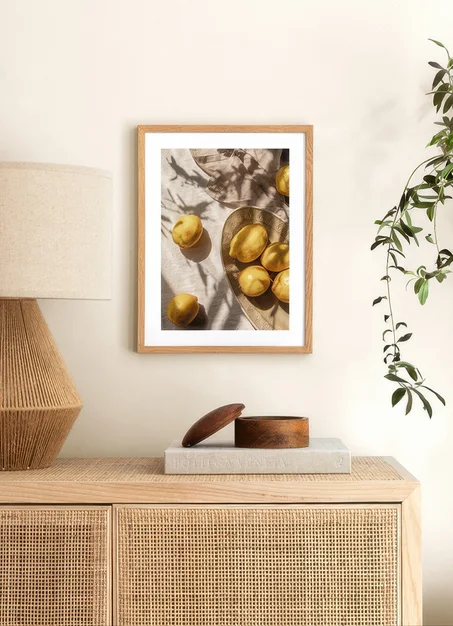 Lemons In Sunlight Print