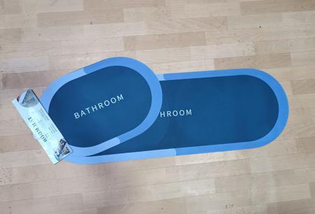 طقم سجاد حمام 2 قطع