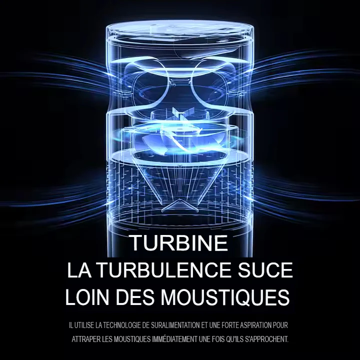 lampe anti moustique idéal pour chambre Camping en plein air Portable couleur noire prêt à expédier