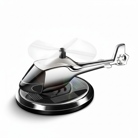 Solar Perfume Diffuser for Car (Black) معطر هواء السيارة بالطاقة الشمسية