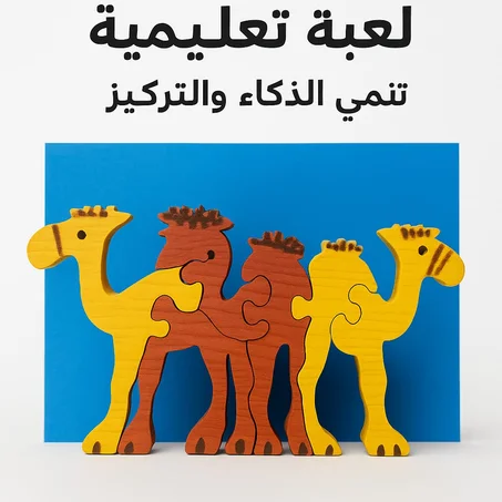 بازل خشبي للأطفال