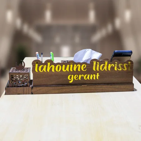 شارة مكتببة منظمة