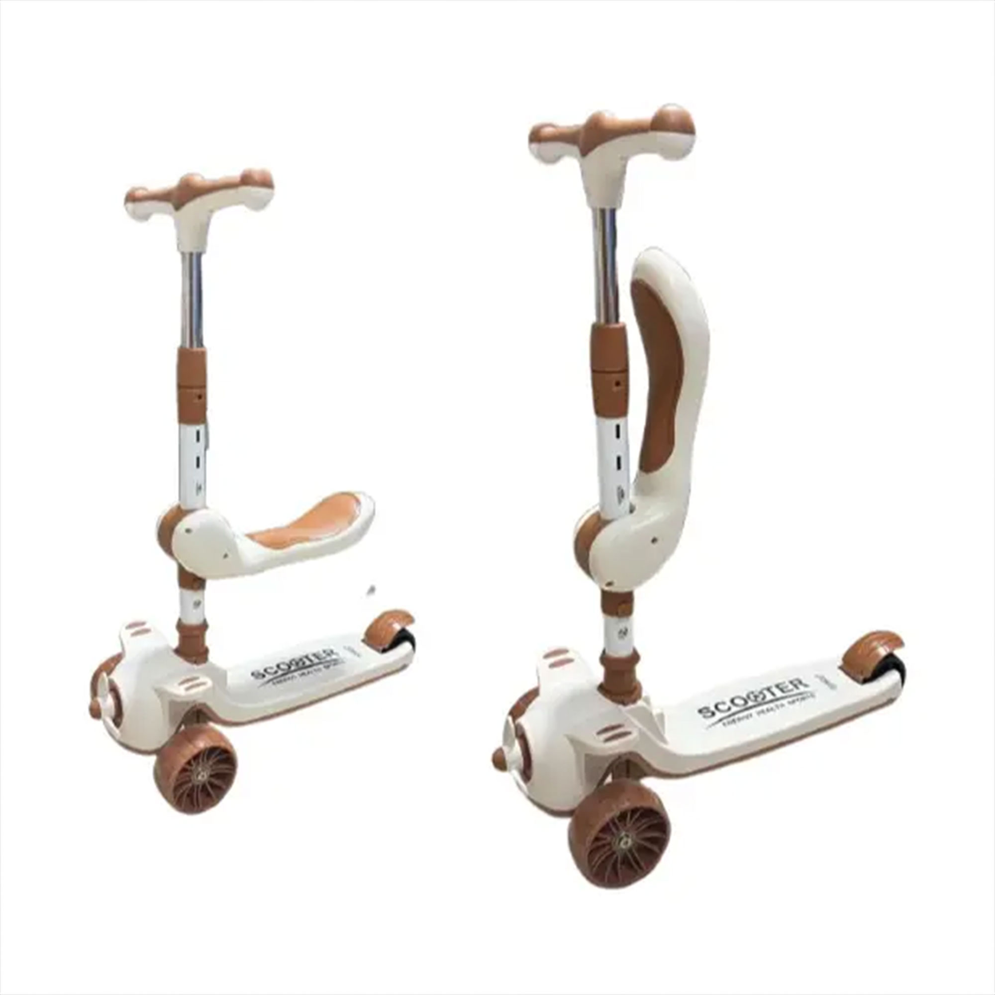 سكوتر للأطفال ثلاثة في واحد