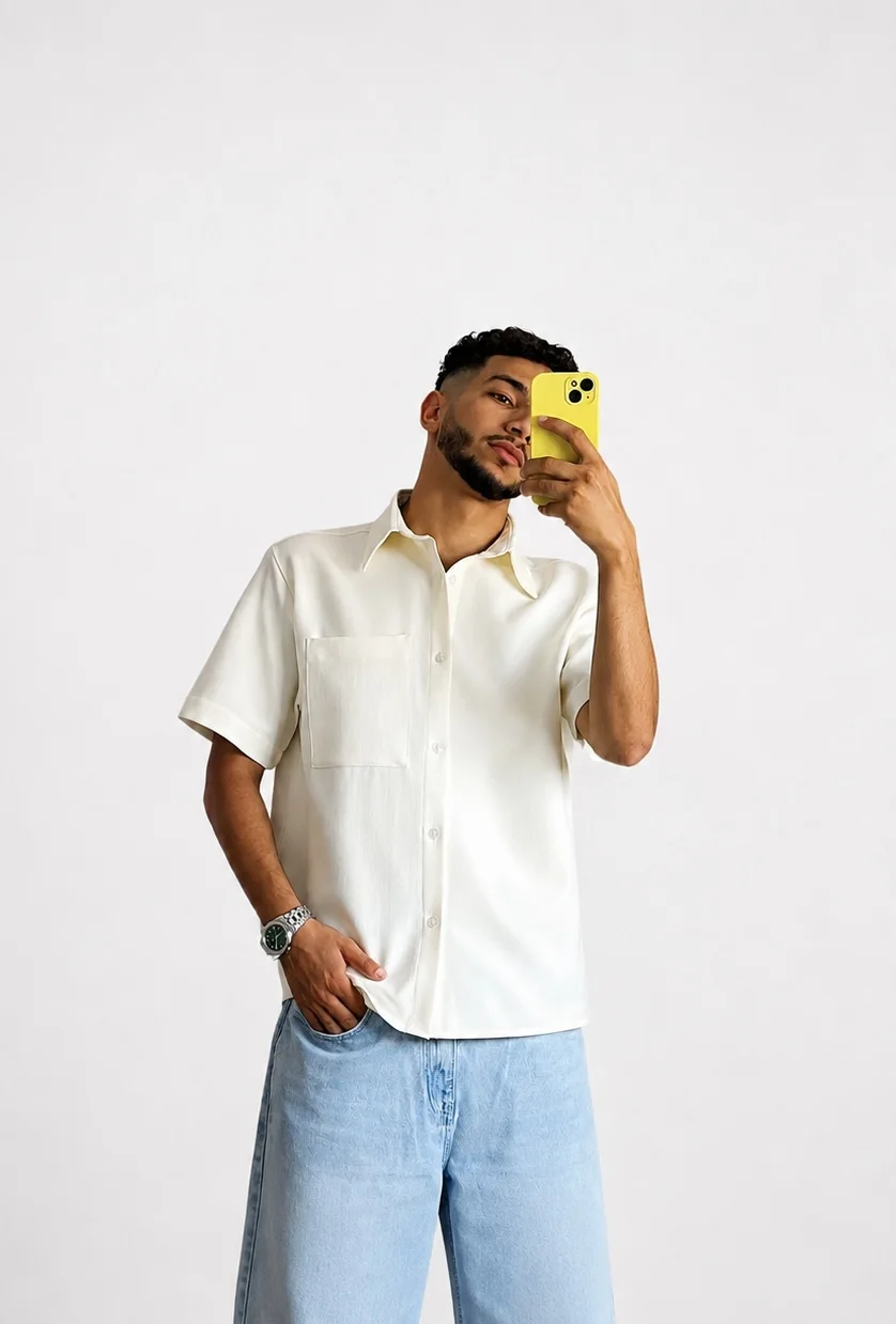 Chemise cropped