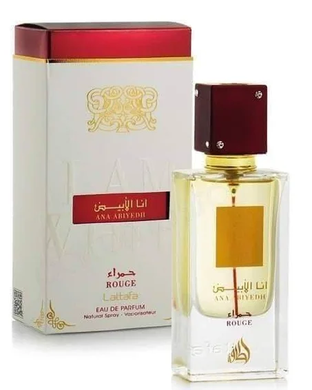 عطر  أنا الأبيض حمراء  100مل من لطافة للجنسين