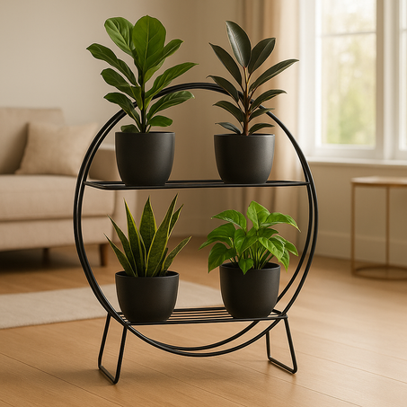 Supports et porte-plantes