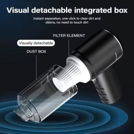 مكنسة كهربائية محمولة للسيارة