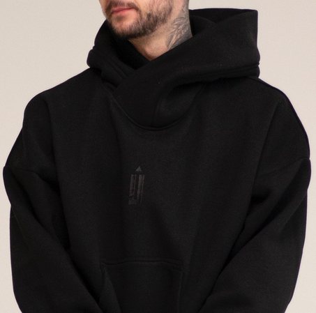 Hoodie Oversize Unisexe 100% Coton