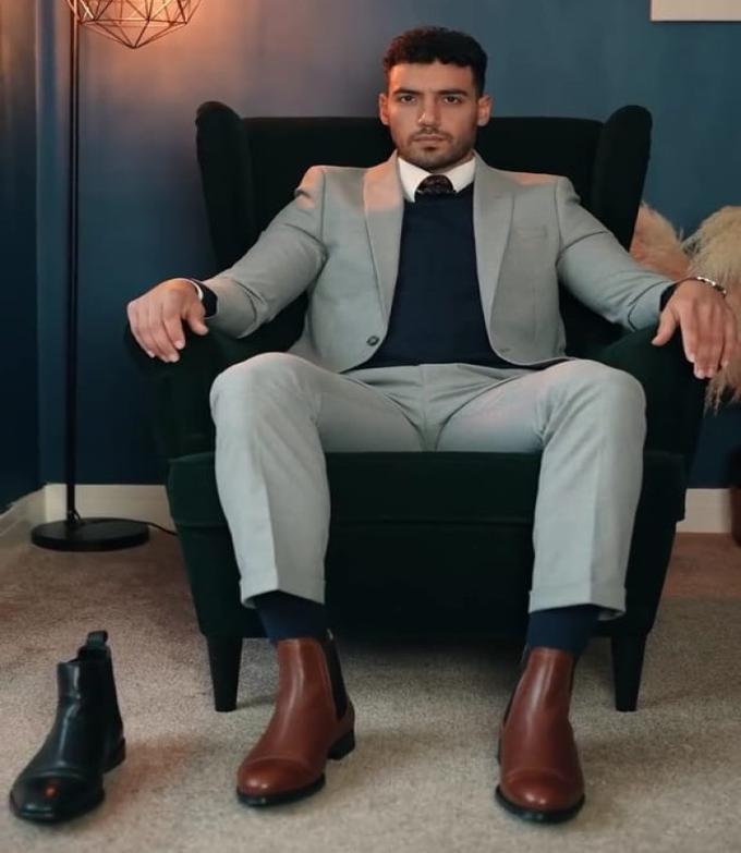 Chaussure richelieu pour hommes