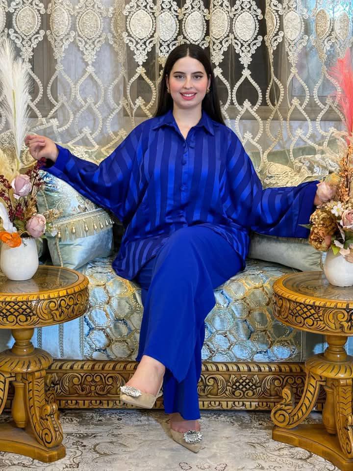 طقم جورجيا - توب جوهرة الملكة