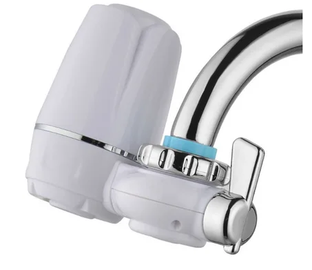 Purificateur d'eau pour robinet avec filtre en céramique lavable