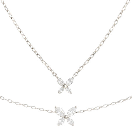 Collier Papillon Élégant