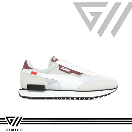 Puma Basket Future Rider Core Original - Blanc-Gris
