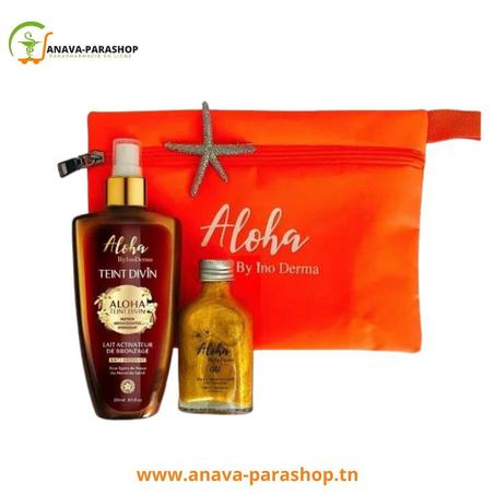 INODERMA ALOHA SUN GLOW SET GOLD