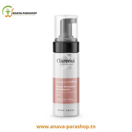 CLARENIA LUMINANCE EFFECT MOUSSE NETTOYANTE ECLAIRCISSANTE 150ml