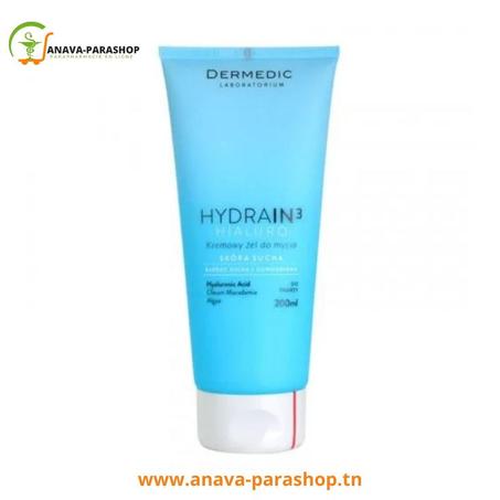 DERMEDIC HYDRAIN 3 HIALURO GEL NETTOYANT 200ml