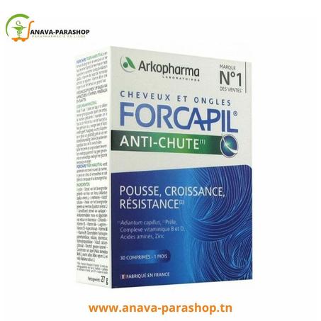 ARKOPHARMA FORCAPIL ANTI CHUTE TRIPLE ACTION 30 COMPRIMES