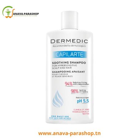 DERMEDIC CAPILARTE Shampooing Apaisant Cheveux Hypersensibles 300ml