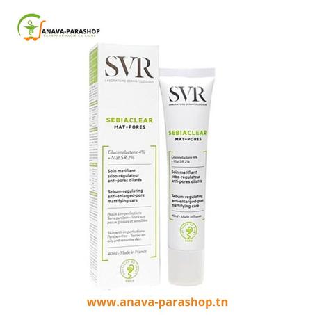 SVR SEBIACLEAR MAT+PORES SOIN MATIFIANT 40ml