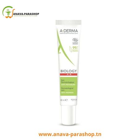 A-DERMA BIOLOGY A-R SOIN ANTI ROUGEURS PEAUX A TENDANCE COUPEROSIQUE 40ml
