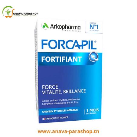 ARKOPHARMA FORCAPIL CHEVEUX ET ONGLES 60 GELULES