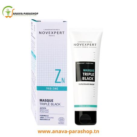 NOVEXPERT MASQUE TRIPLE BLACK 70g TRIO-ZINC