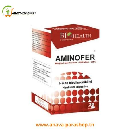 BIOHEALTH AMINOFER 30 GELLULES