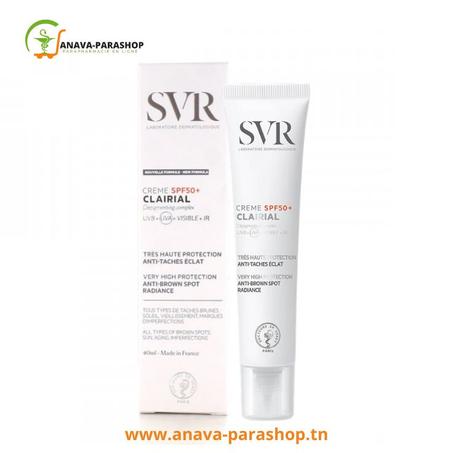 SVR CLAIRIAL CREME ANTI-TACHES BRUNES SPF50+ 40ml