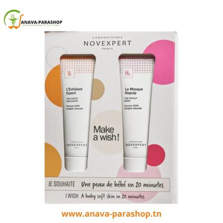 NOVEXPERT COFFRET EXFOLIANT EXPERT+MASQUE REPULP