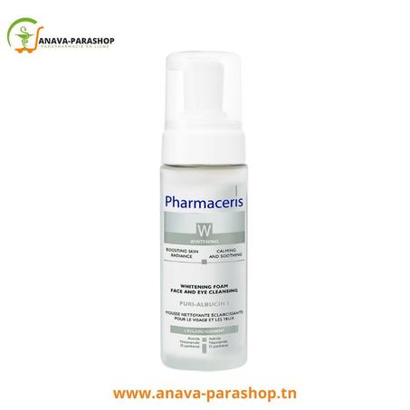 PHARMACERIS W PURI ALBUCIN MOUSSE NETTOYANTE ECLAIRCISSANTE 150ml