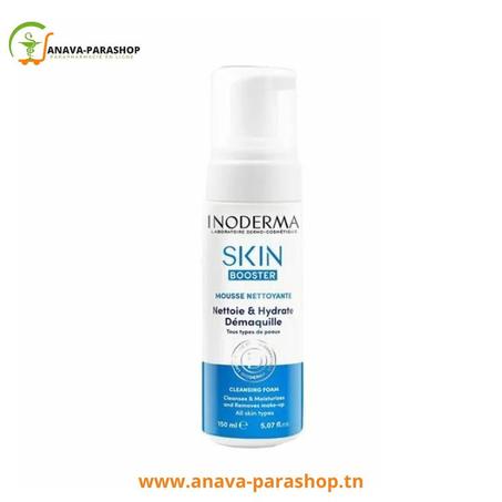 INODERMA SKIN BOOSTER MOUSSE NETTOYANTE 150ml