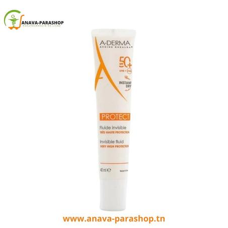 A-DERMA PROTECT FLUIDE INVISIBLE SPF 50+ 40ml