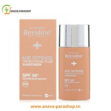 BEESLINE ECRAN FLUID TEINTEE ANTI AGE SPF50+ 40ml