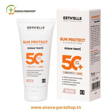 ESTHELLE SUN PROTECT ECRAN TEINTE ROSE SPF50+ 50g